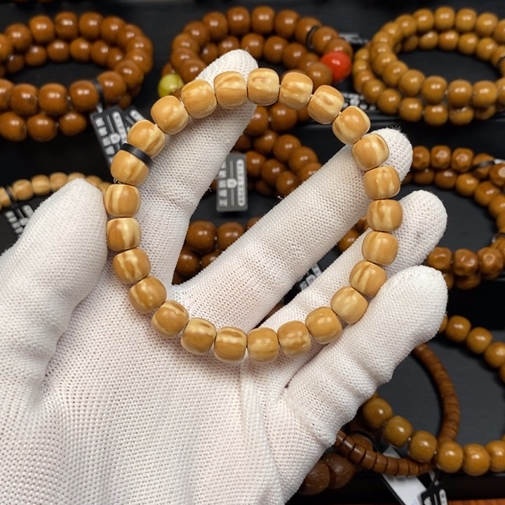 紫金鼠手串風*实心花皮老型尺寸9