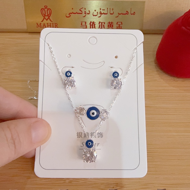 足银银制品 足银银制品 足银三件套 （515）号