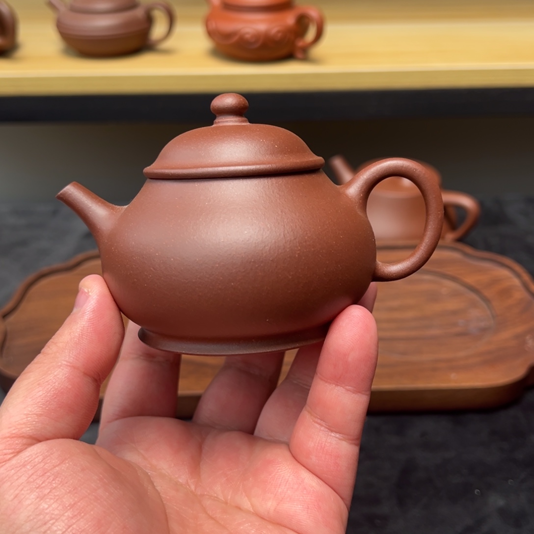 紫砂茶壶微瑕150底槽清潘壶
