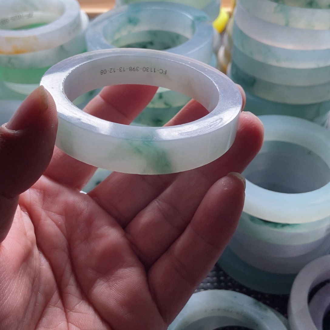 定制翡翠缅甸翡翠手镯A货未镶嵌海****店