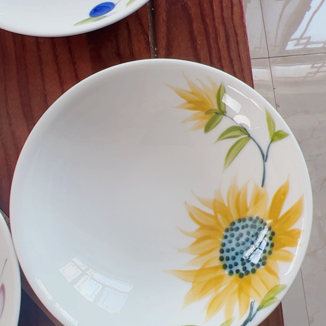 瓷片景德镇陶瓷手工手绘制作