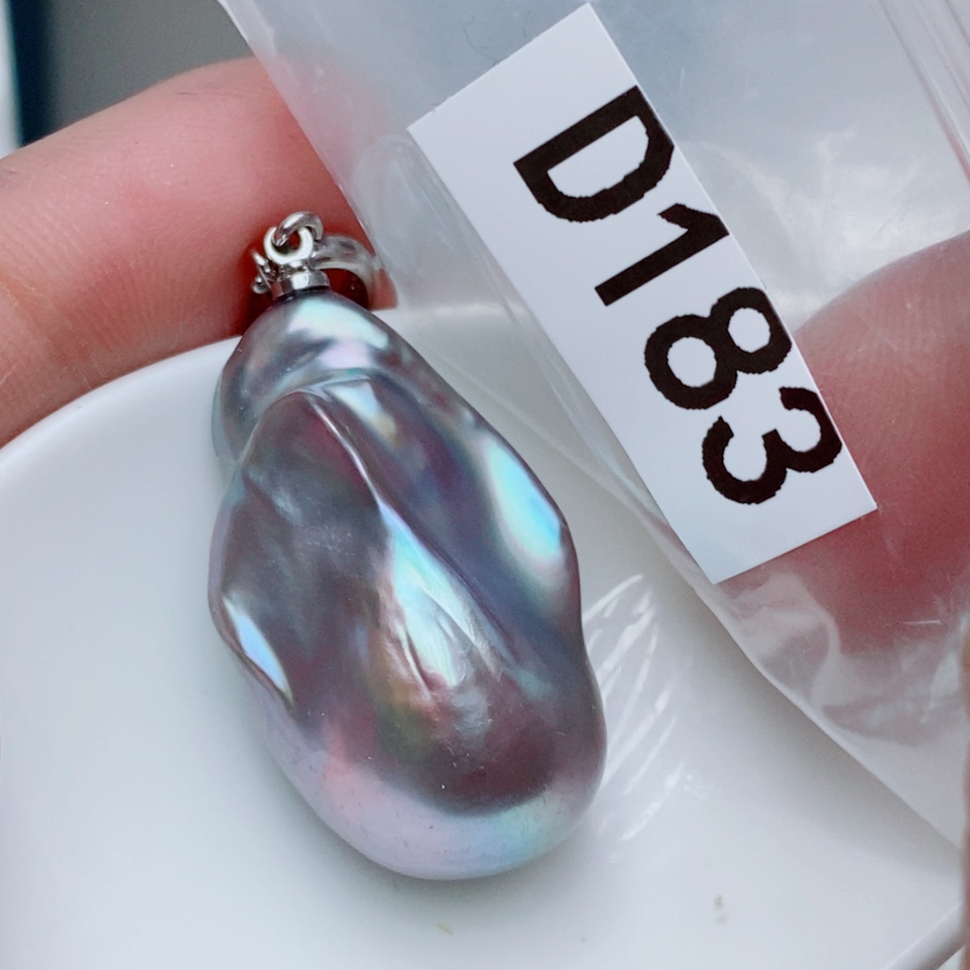 紫***萝银S925镶嵌淡水珍珠其他