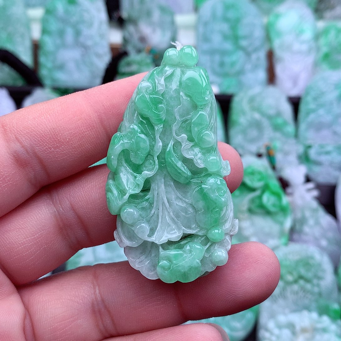 翡翠吊坠(不含链)未镶嵌