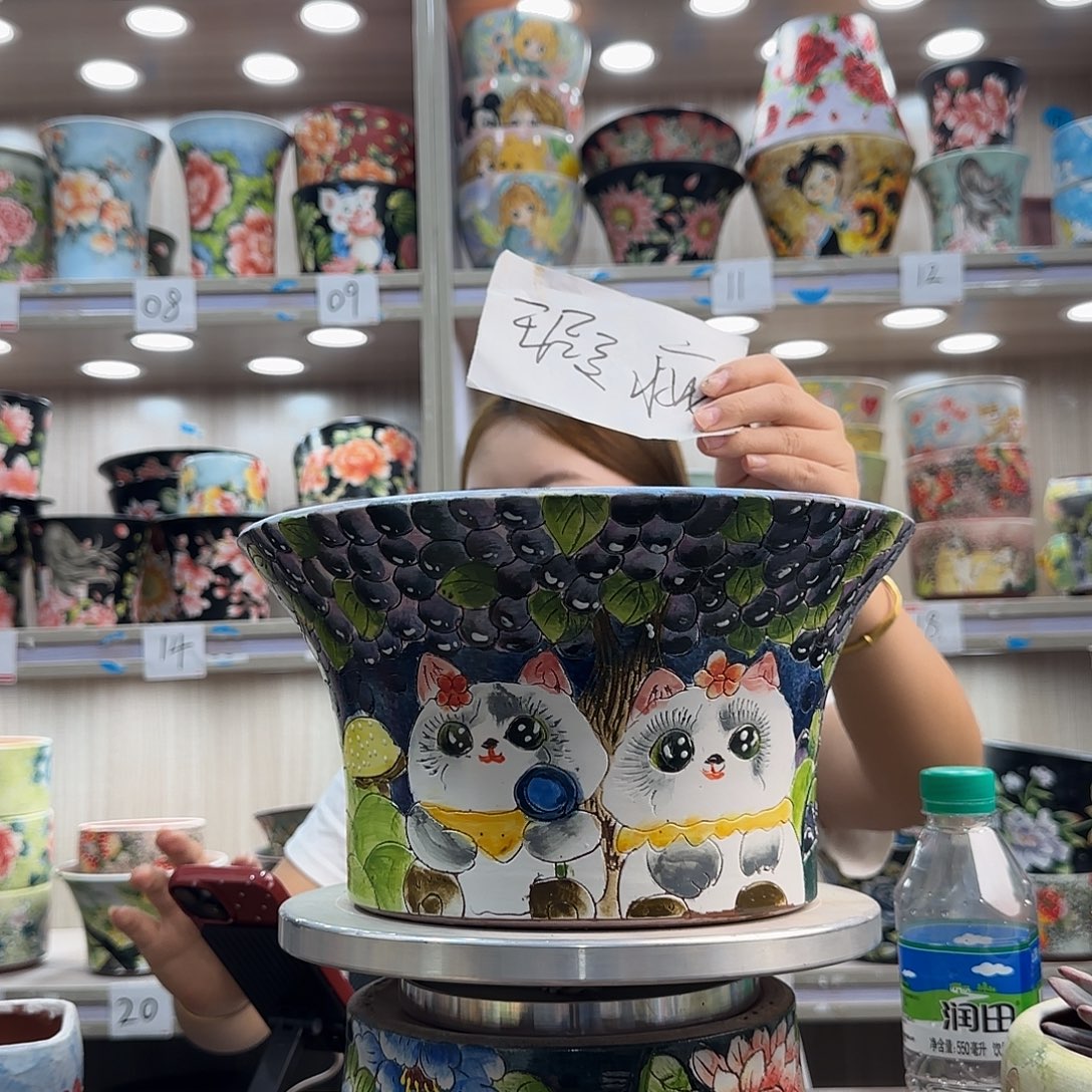 花盆紫砂瑕疵瑕疵163