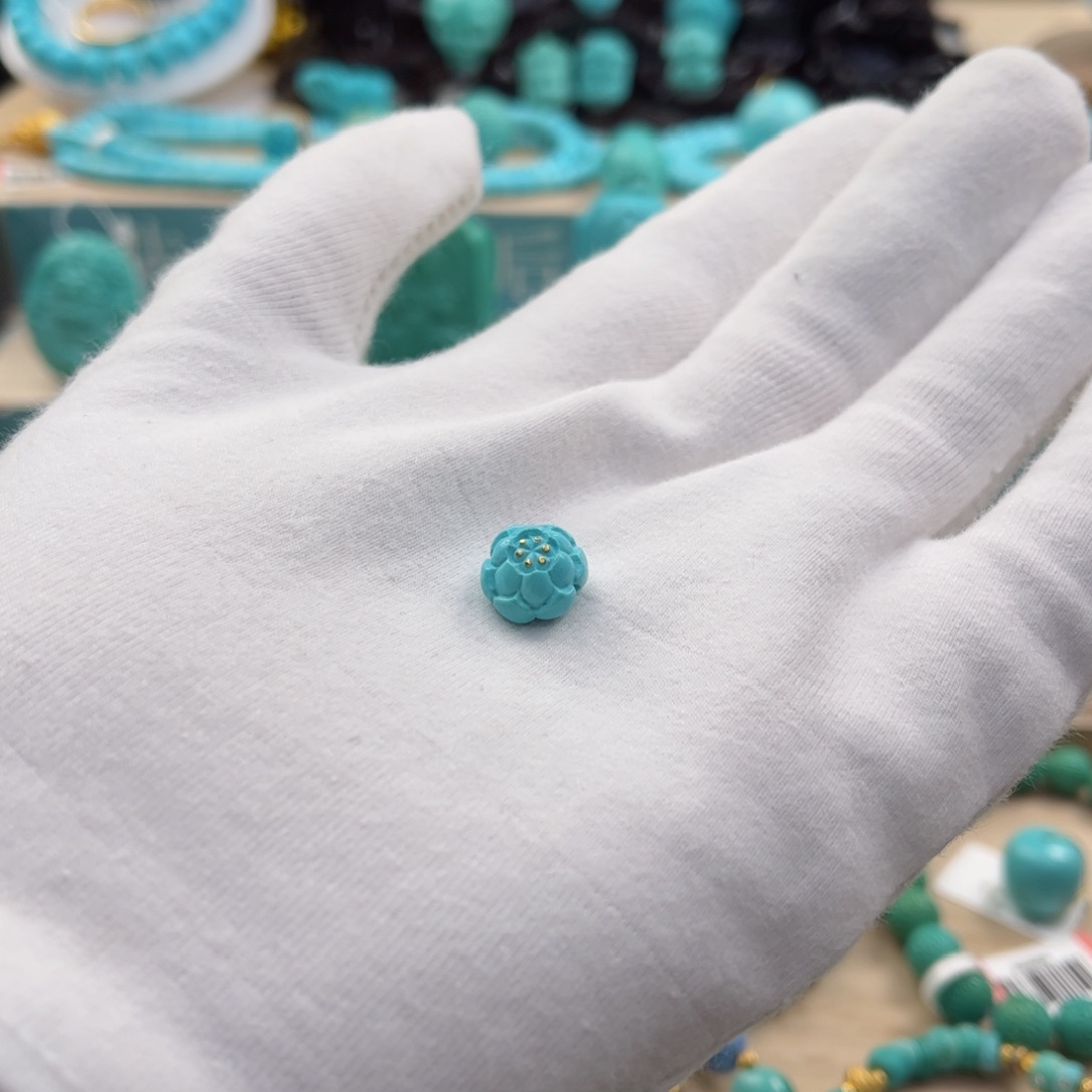 绿松石珠宝奇石未镶嵌