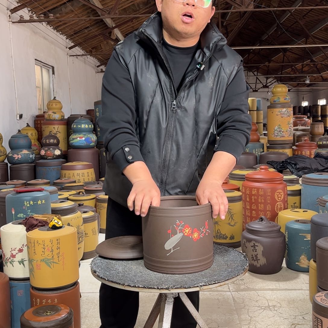 紫砂茶叶罐茶叶罐