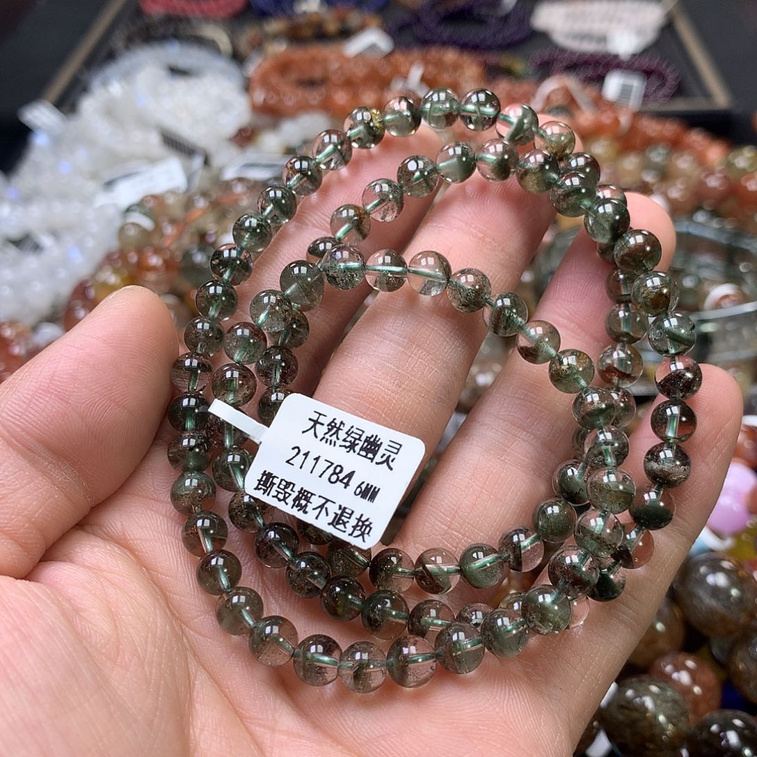 水晶手链未镶嵌，