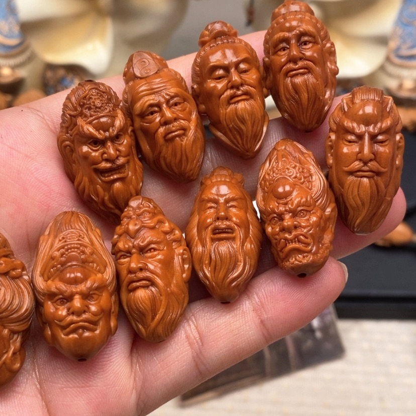 【闪购商品】橄榄核手串橄榄手工雕刻工艺