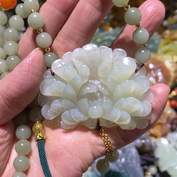 岫玉岫玉吊坠未镶嵌