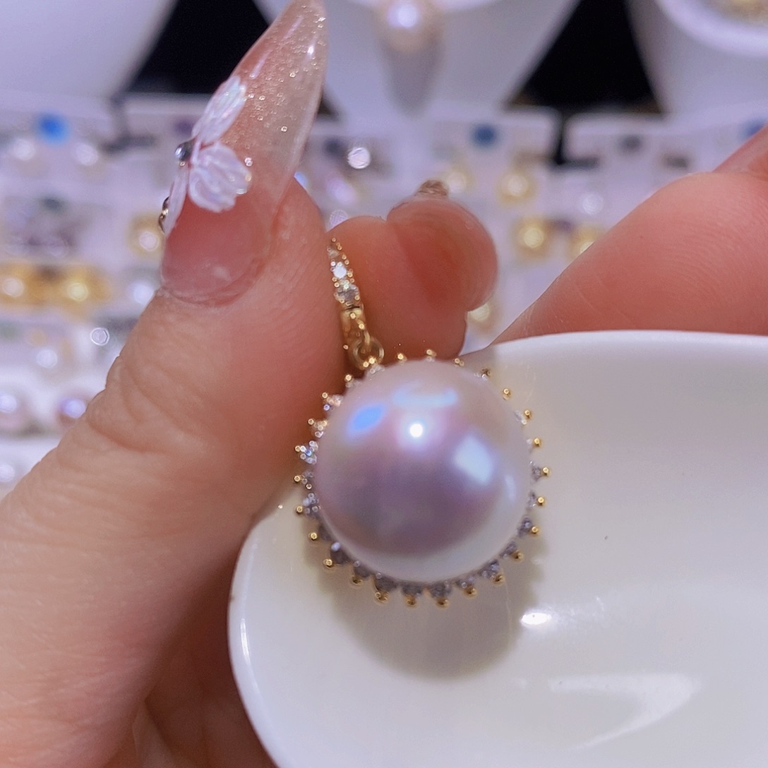 淡水珍珠合金颈饰