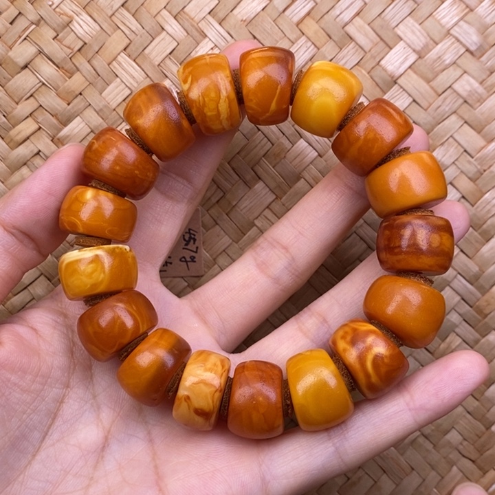 蜜蜡未镶嵌裸石蜜蜡M