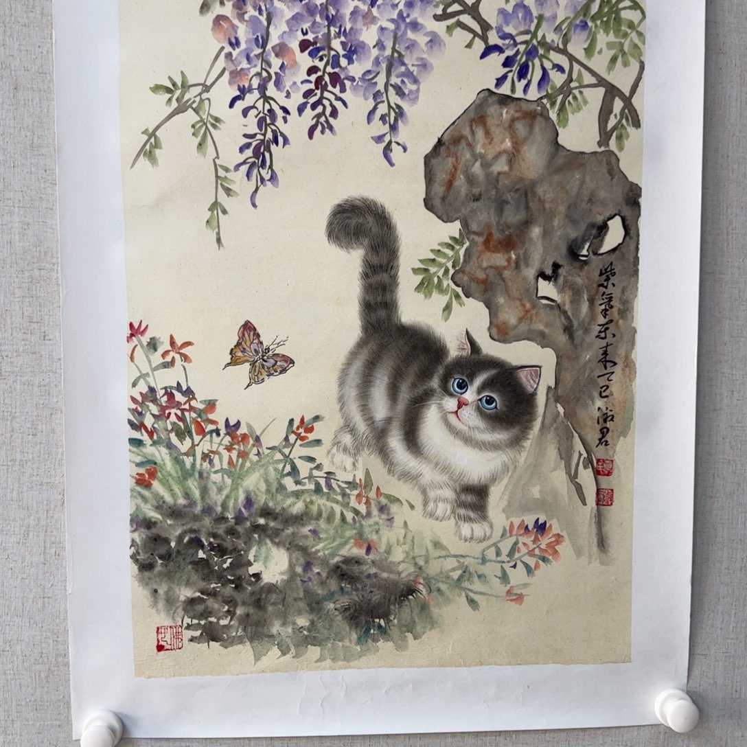 国画亲笔手绘原创作品