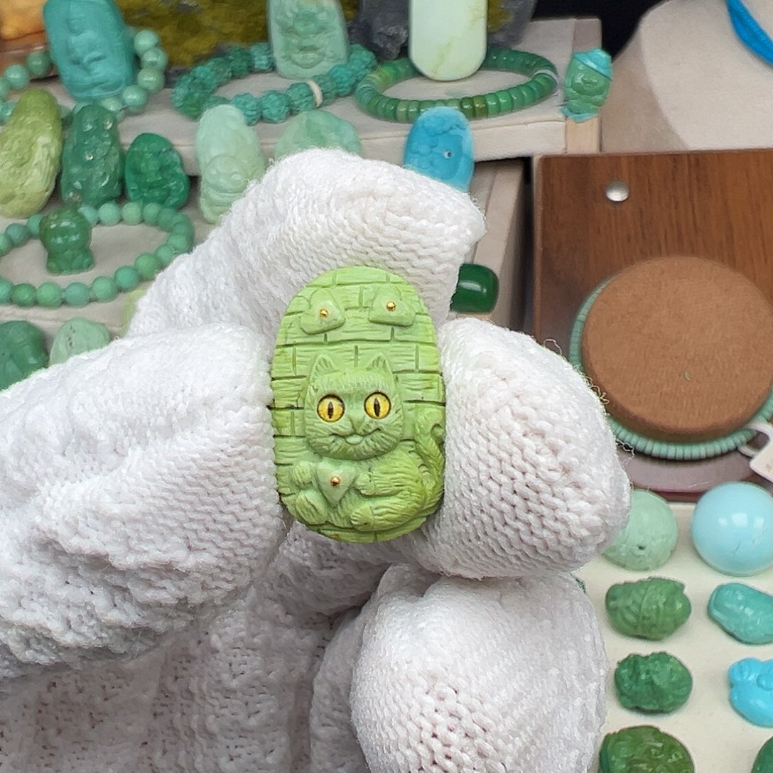 绿松石未镶嵌主播夏