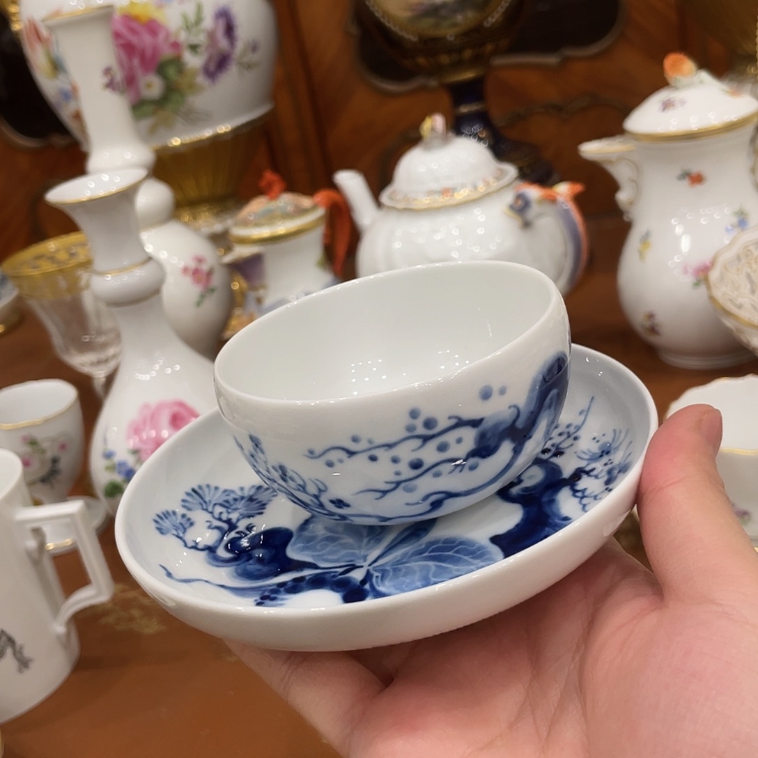 瓷片中古一等一杯一碟