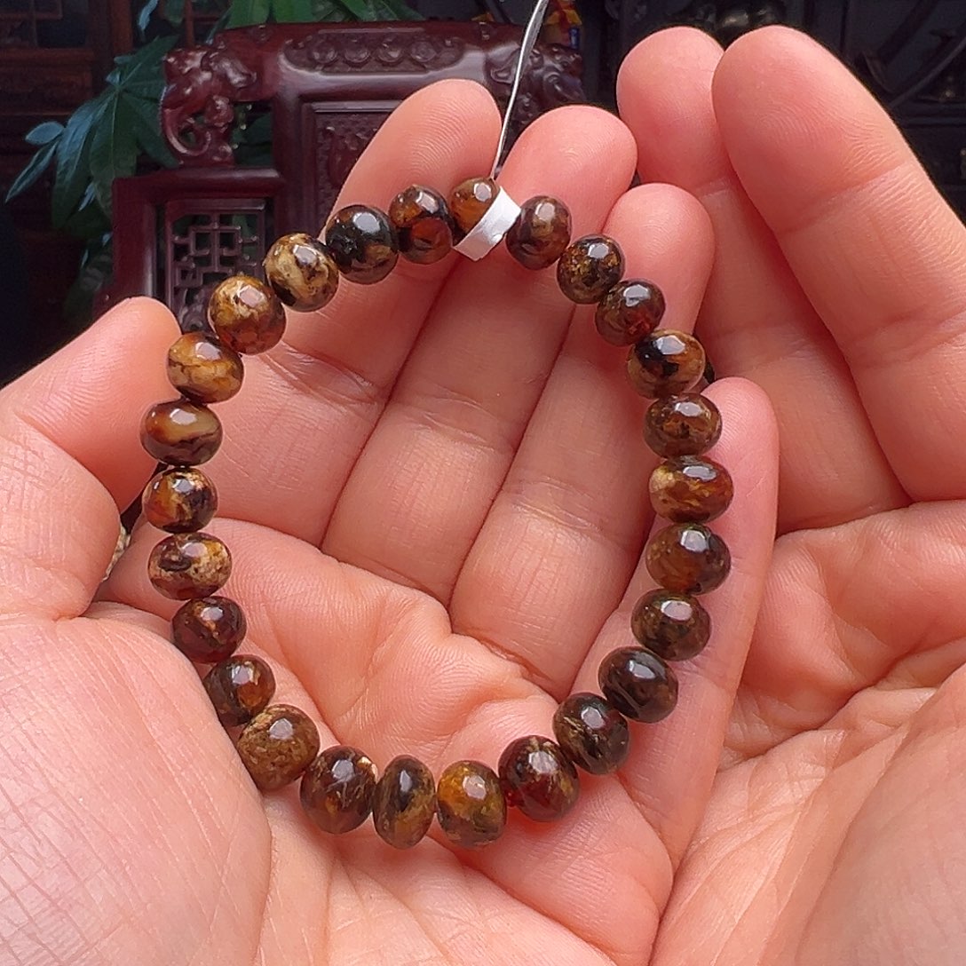 琥珀裸石未镶嵌抚顺琥珀20515-1。8m m