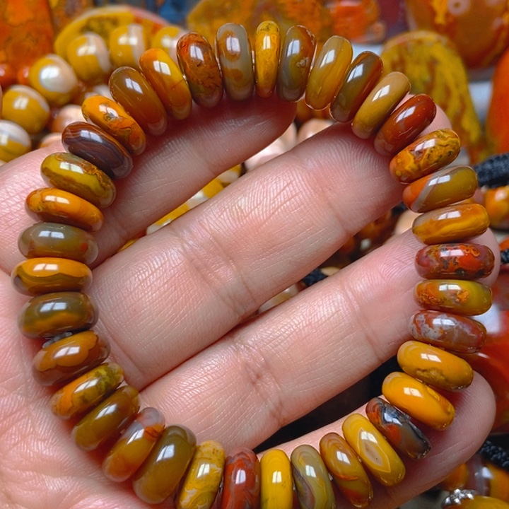 玛瑙/玉髓未镶嵌手串