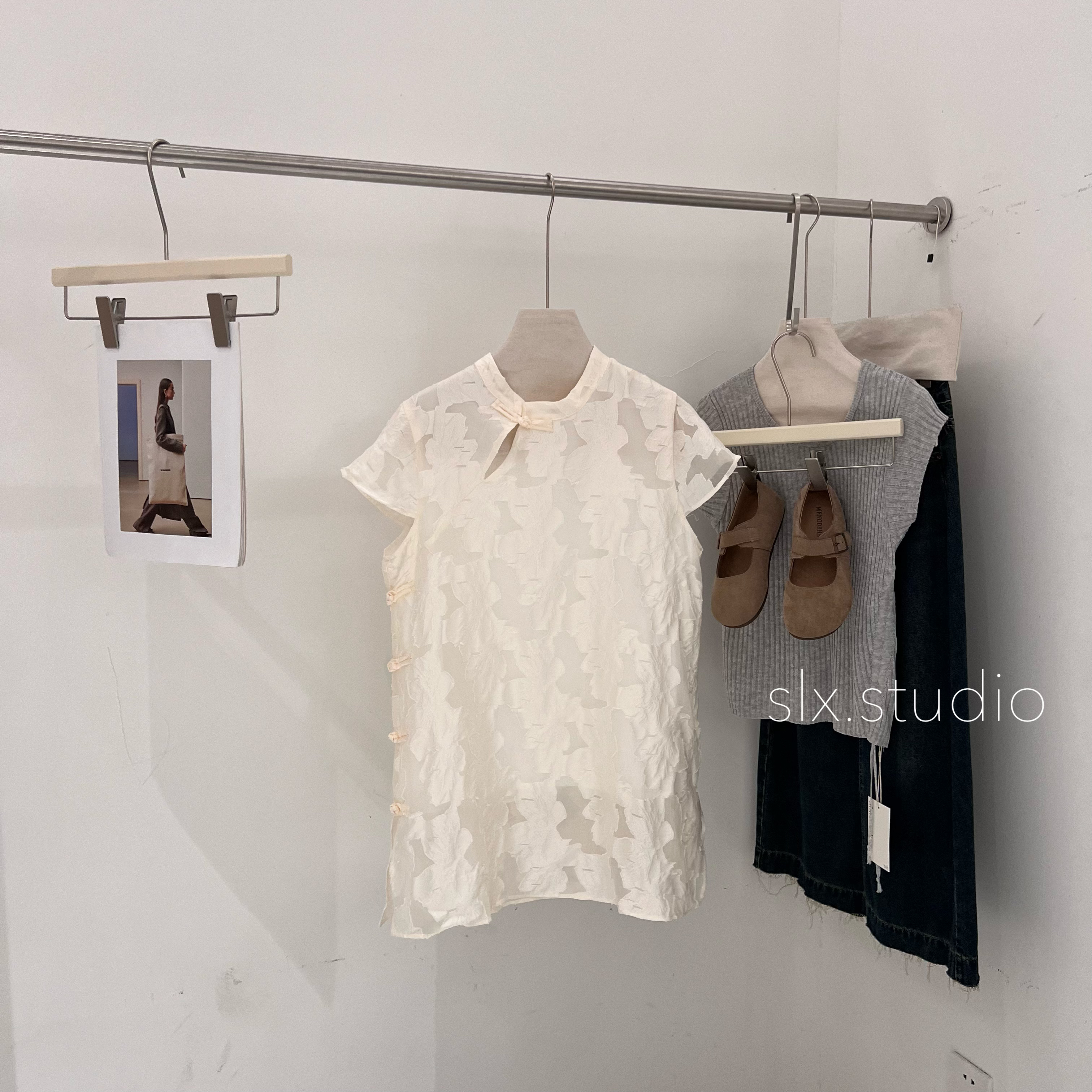 slx@ 50982 中式工艺上衣