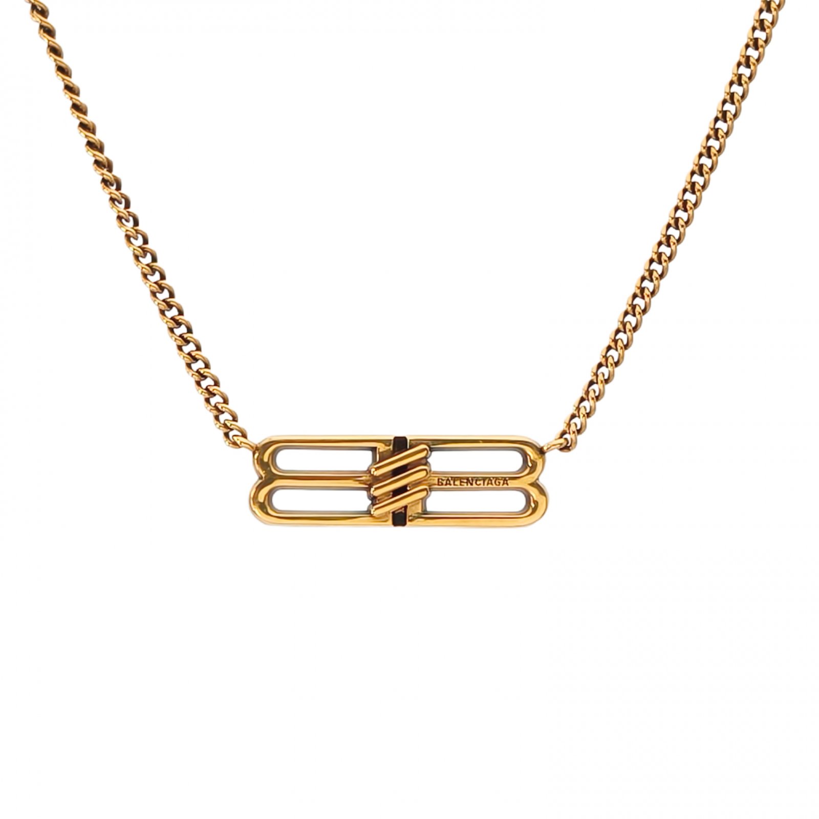 99新 Balenciaga/巴黎世家 汤/P255231629/ 项链