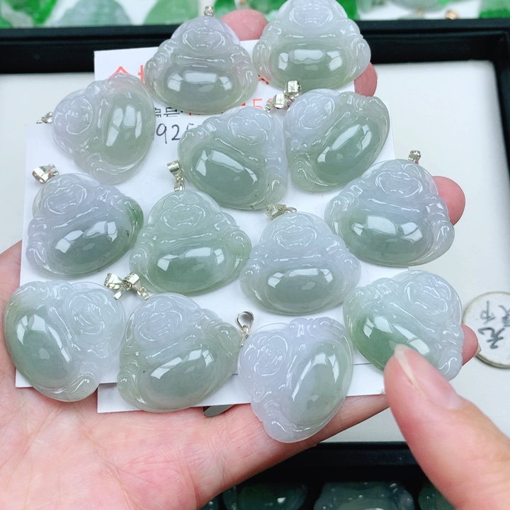 翡翠银S925镶嵌颈饰多样性发其1