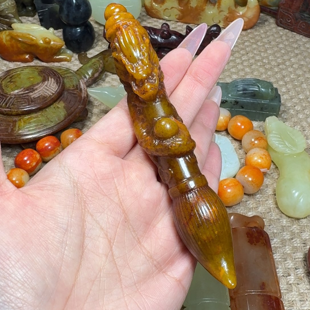 吊坠白玉菩提挂件