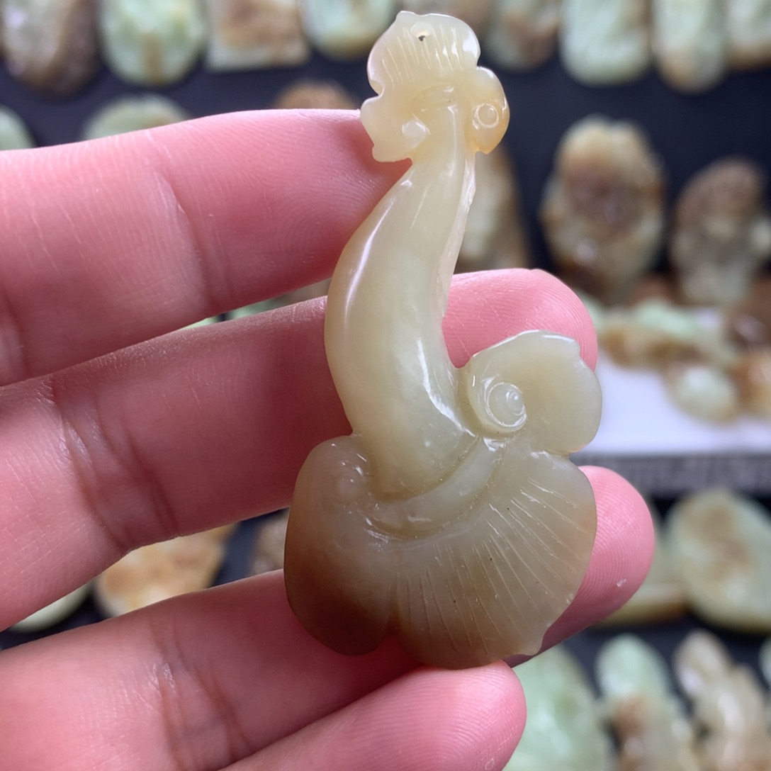 颈饰未镶嵌和田玉