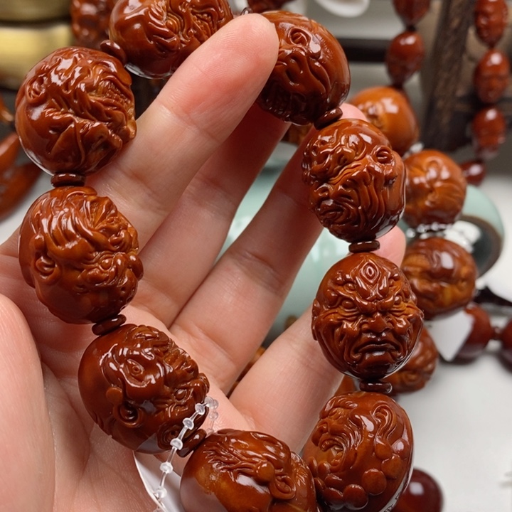 橄榄核吊坠老*回血回血