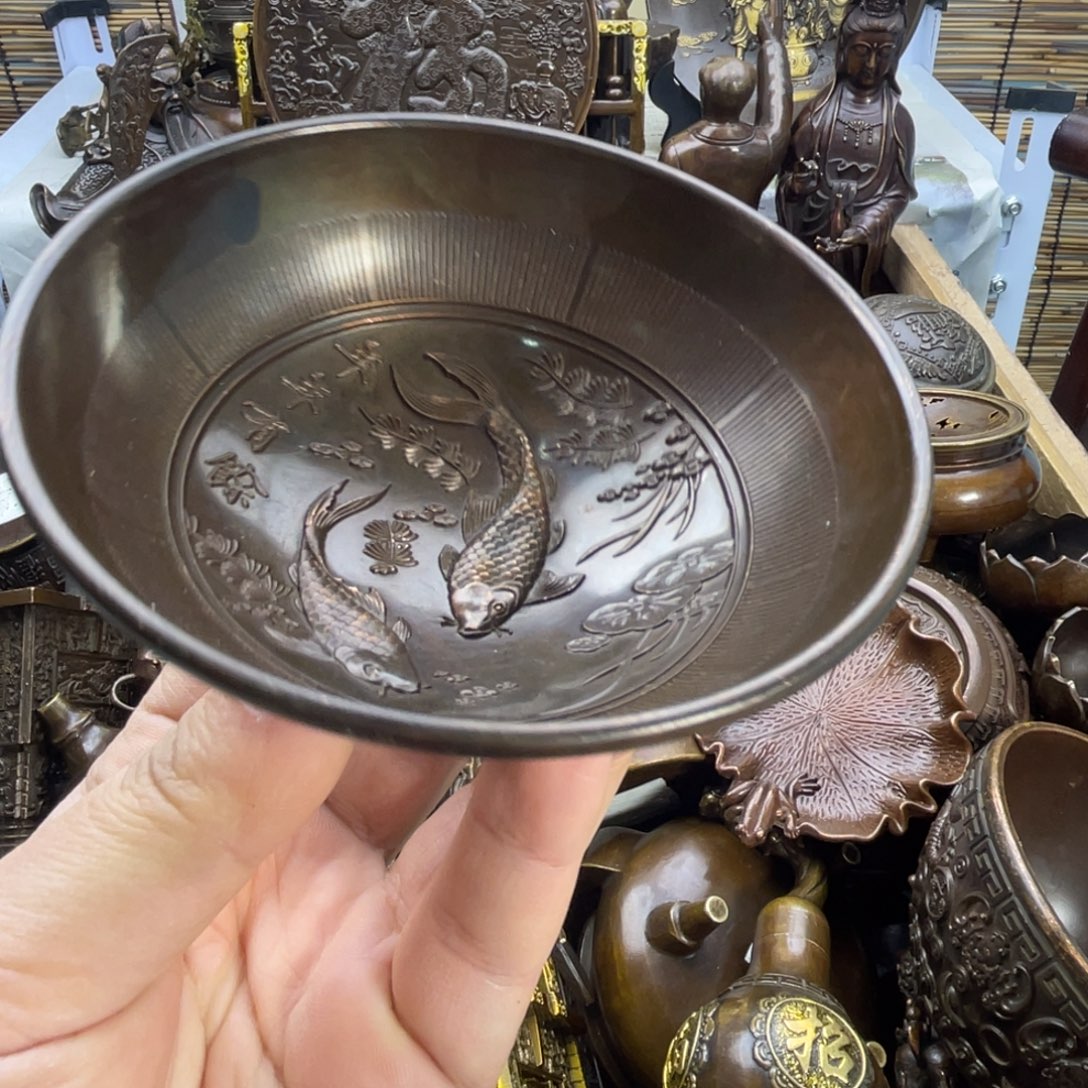 铜器工艺品办公室摆件 