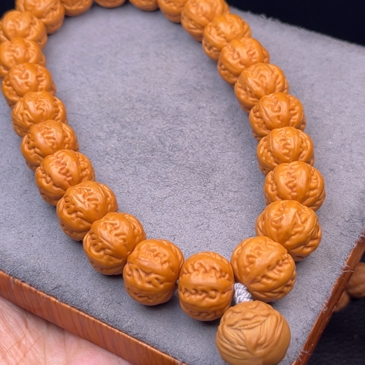 猴头核桃吊坠17麻花手持，坠