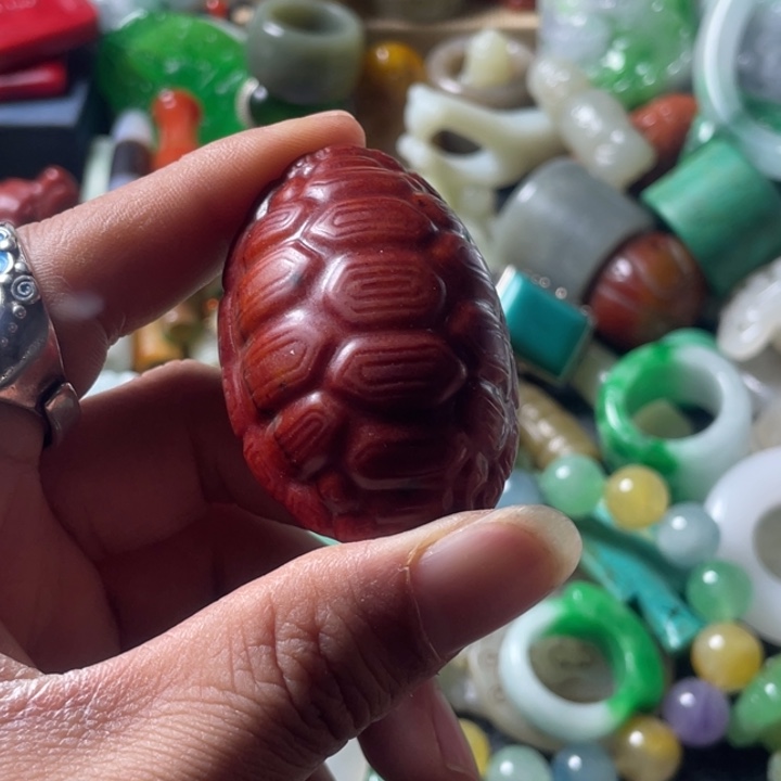 和田玉未镶嵌吊坠(不含链)