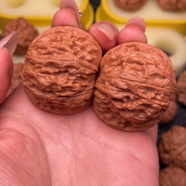 文玩核桃把件41老树原桩磨