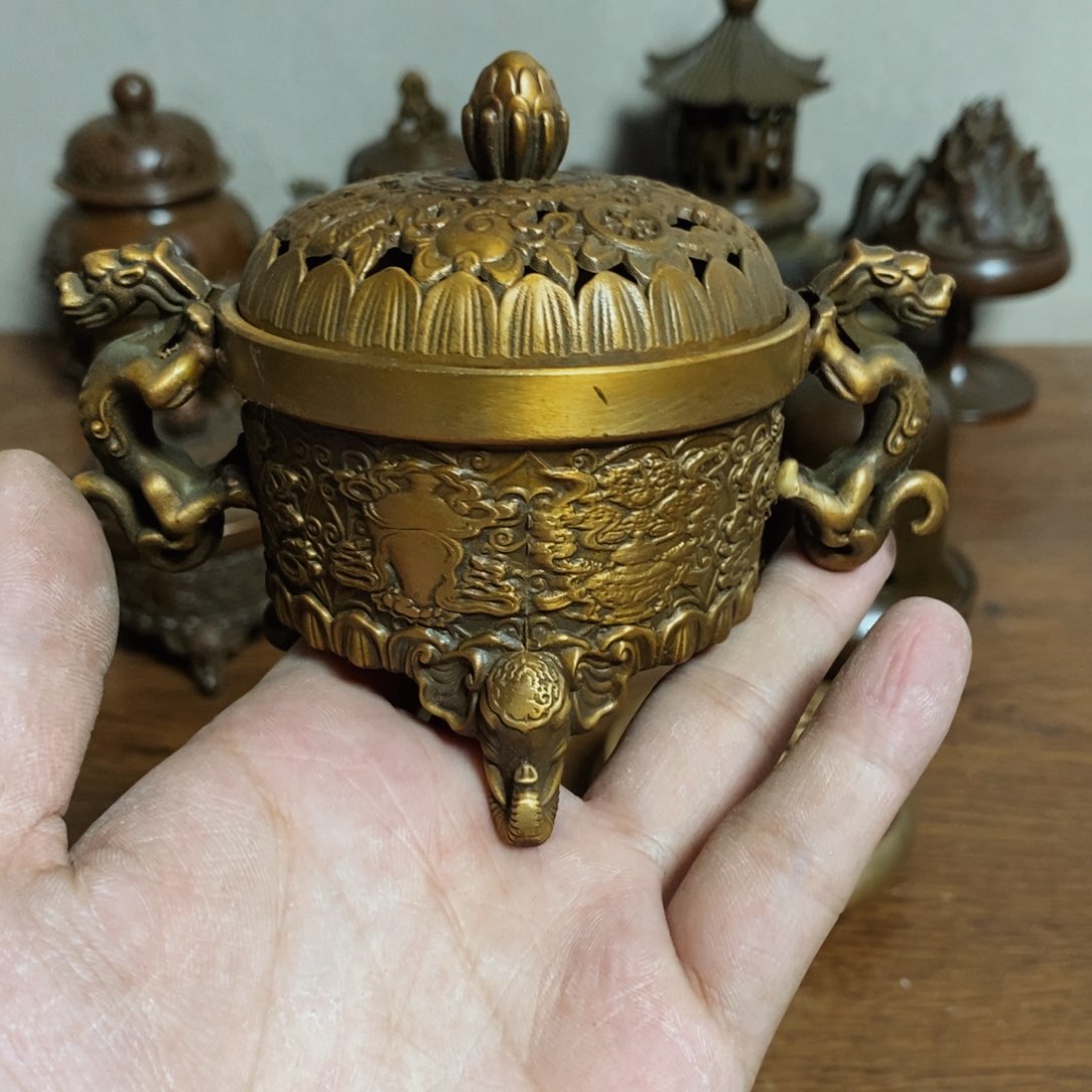 铜盛世铜炉铜器香炉工艺品