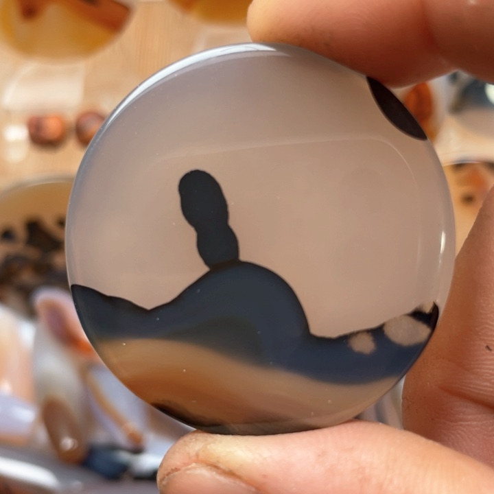 玛瑙/玉髓吊坠未镶嵌