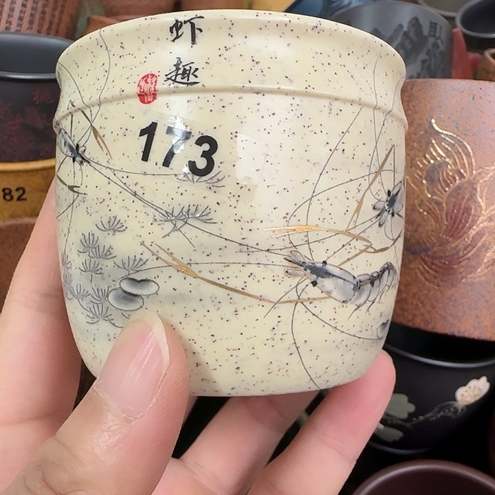 紫砂茶杯紫砂主人杯大放漏！