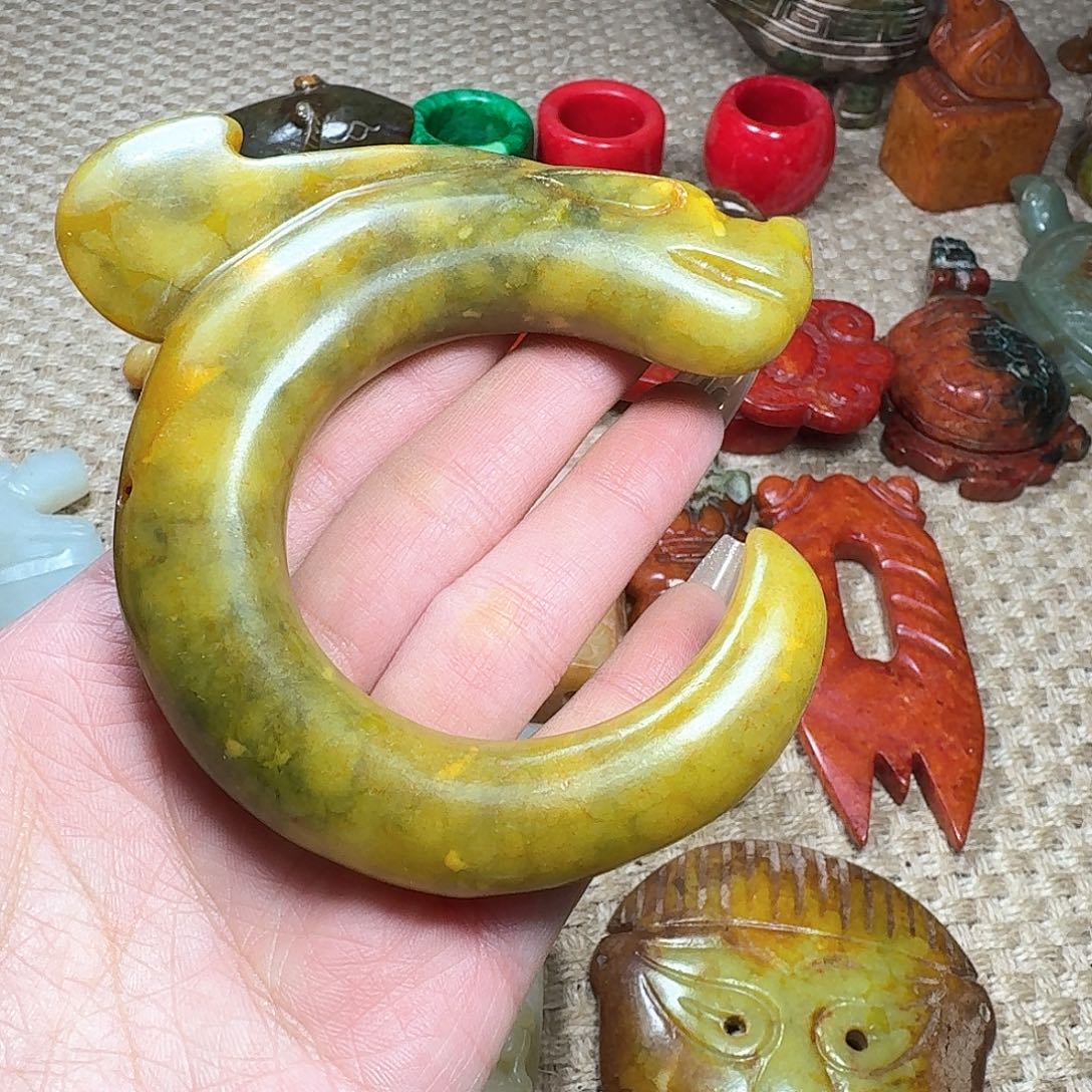 白玉菩提吊坠挂件