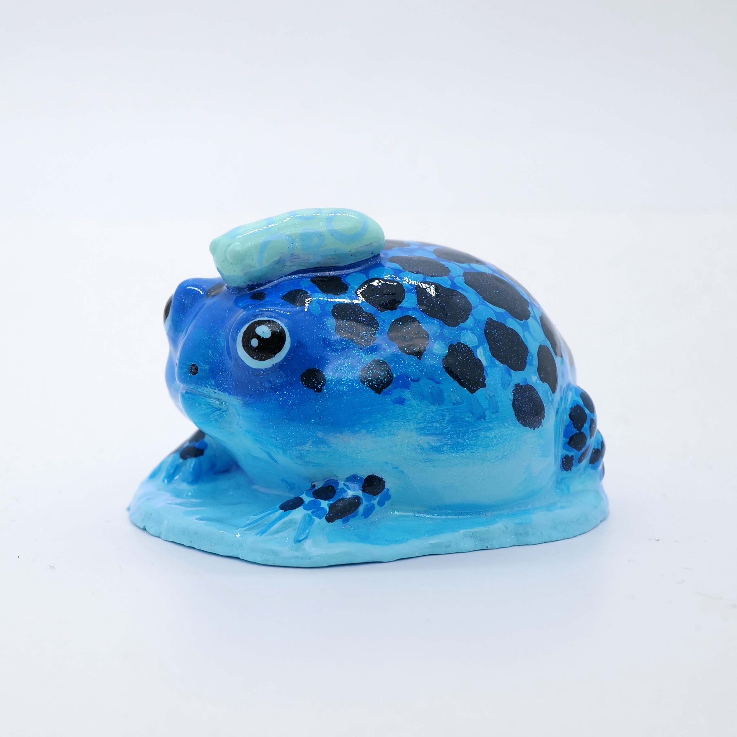 PM 王甜心工作室《雨蛙》石膏作品，仅一件（非王甜心本人绘画）