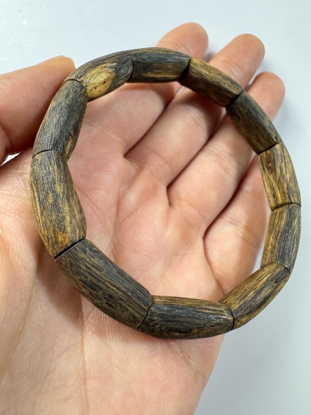 【新款手镯】奇楠沉香1.0乾坤圈