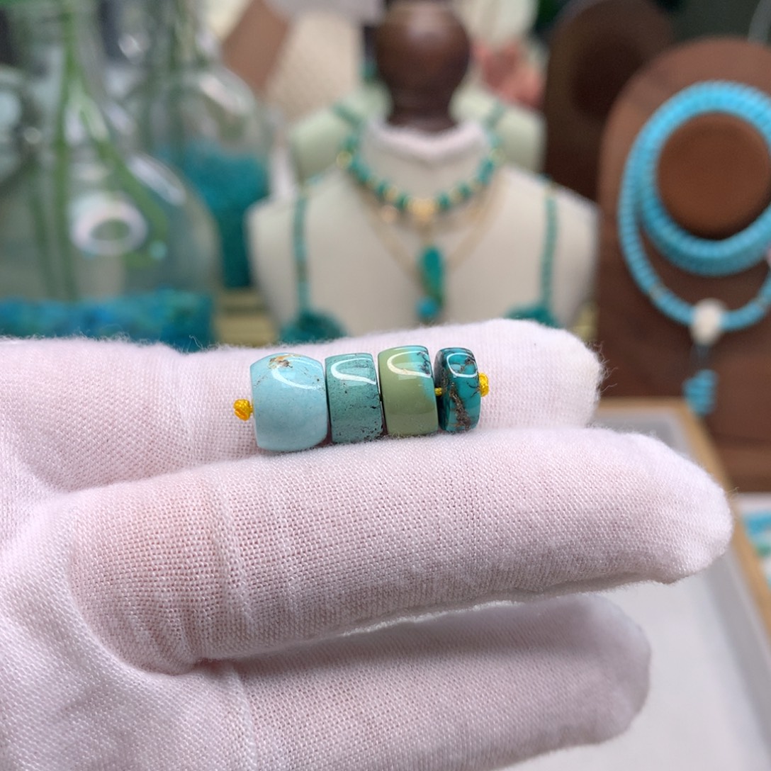 绿松石未镶嵌配饰