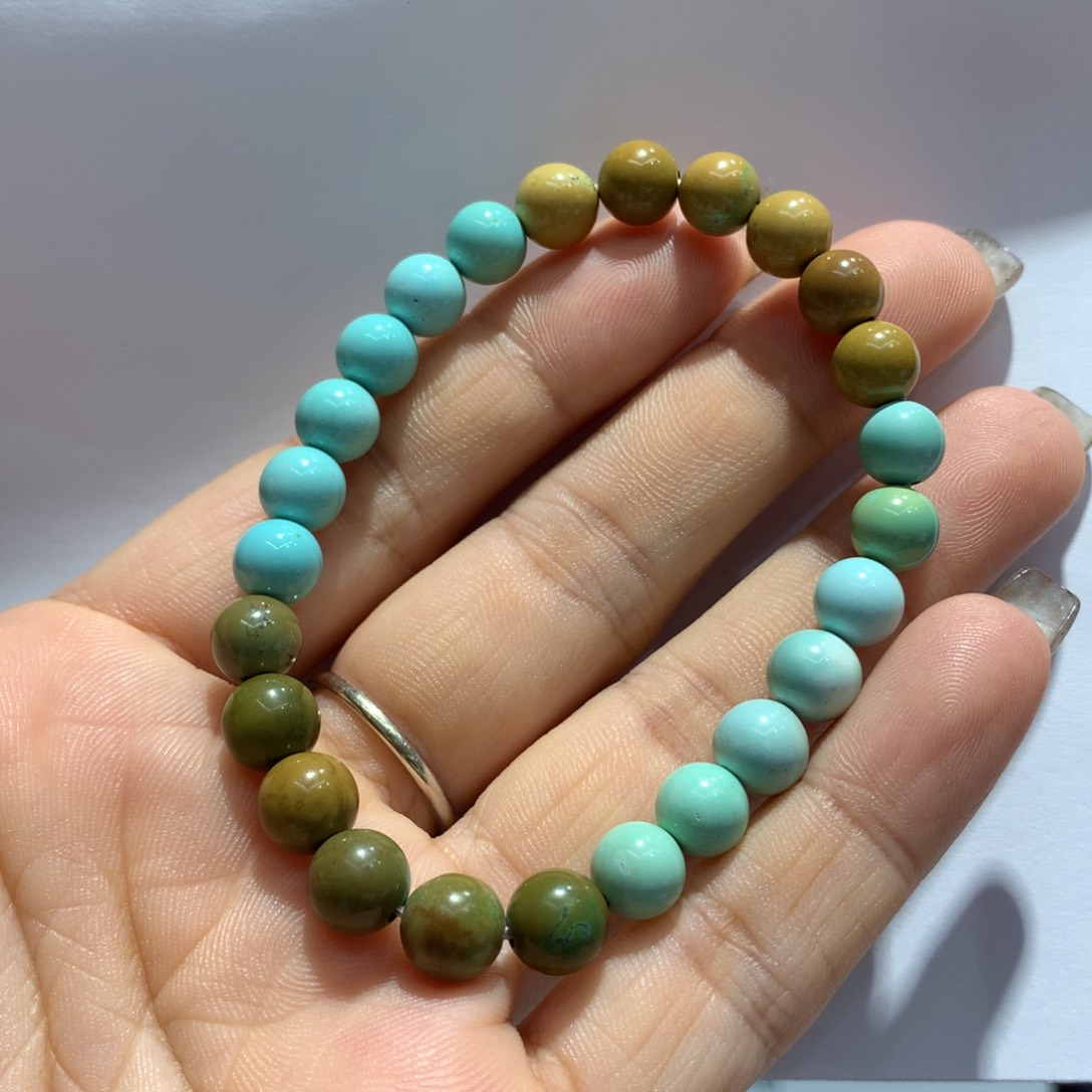 绿松石未镶嵌单圈