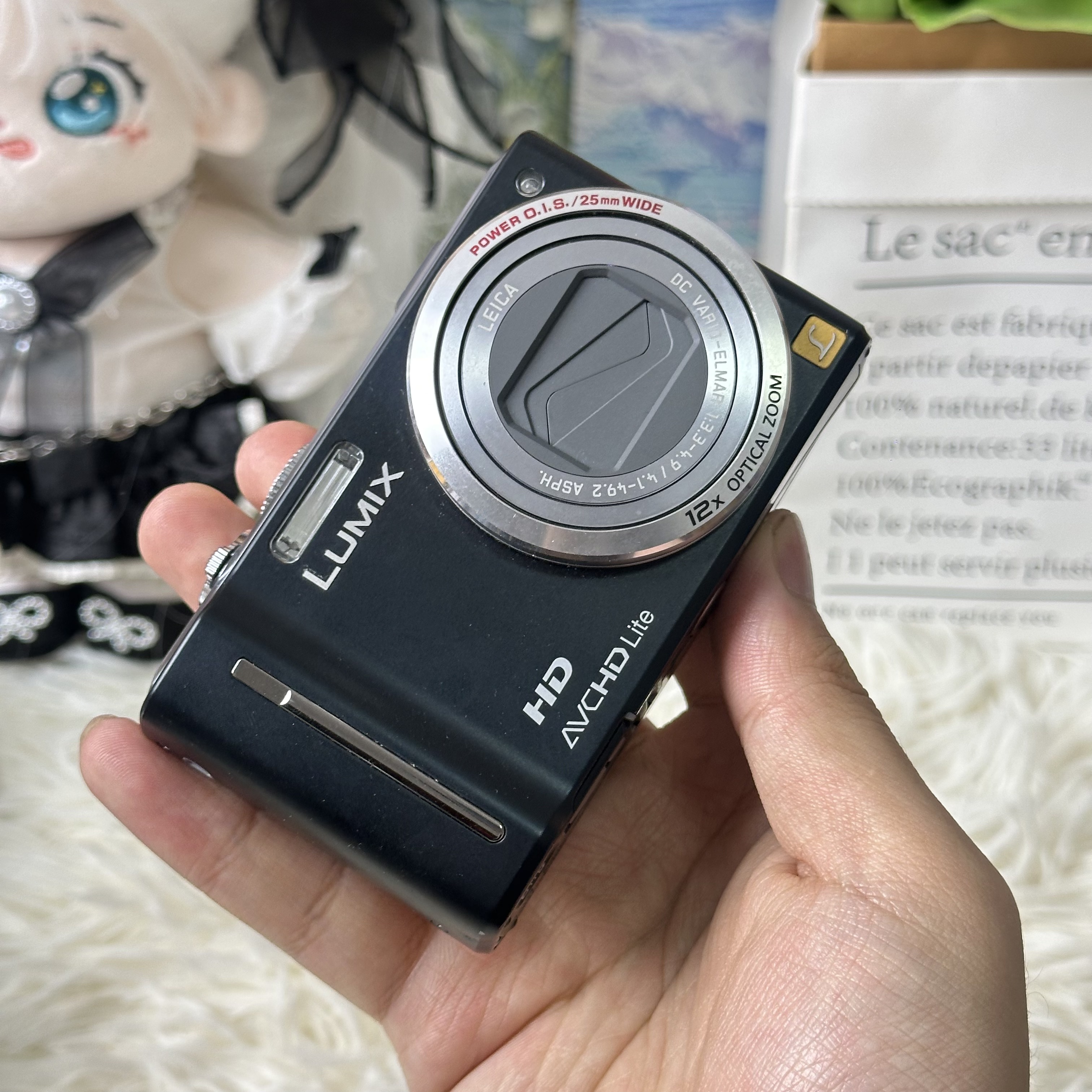 9新 Panasonic/松下 松下tz10小长焦冷白皮色彩感好带配件