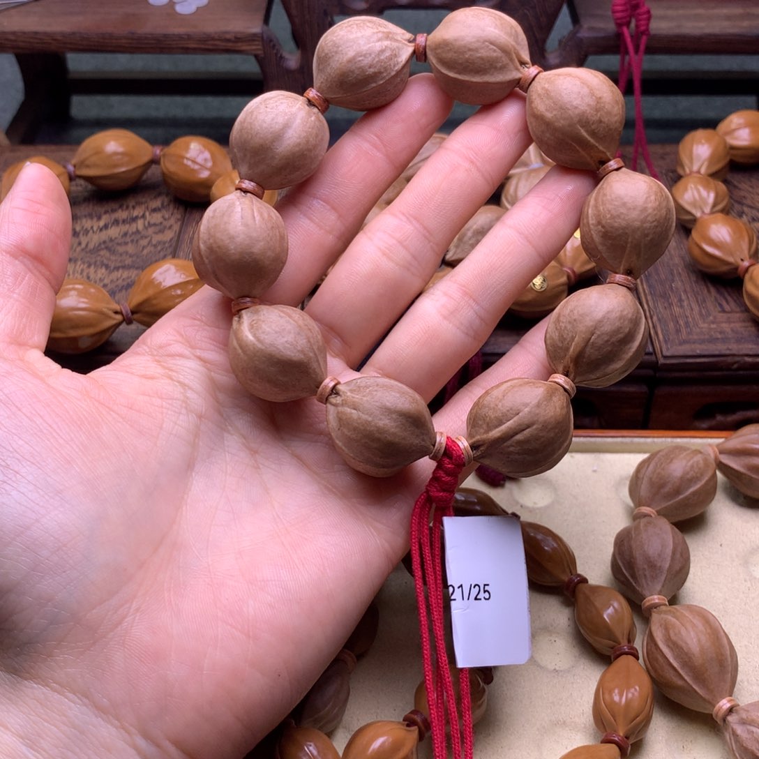 橄榄核手串/手链柠*汽梅林铁核21/25