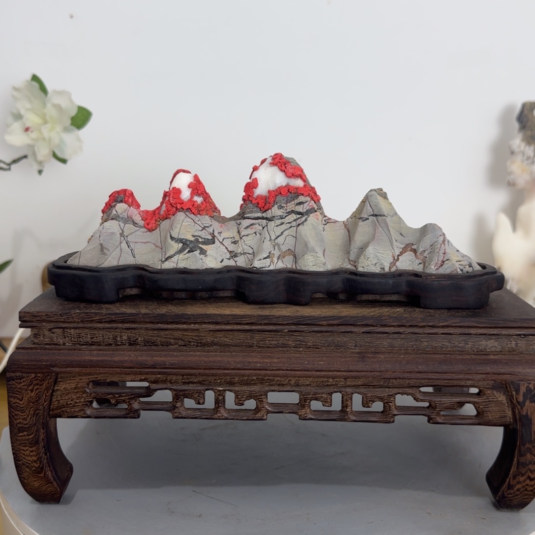 灵璧奇石白灵玉石