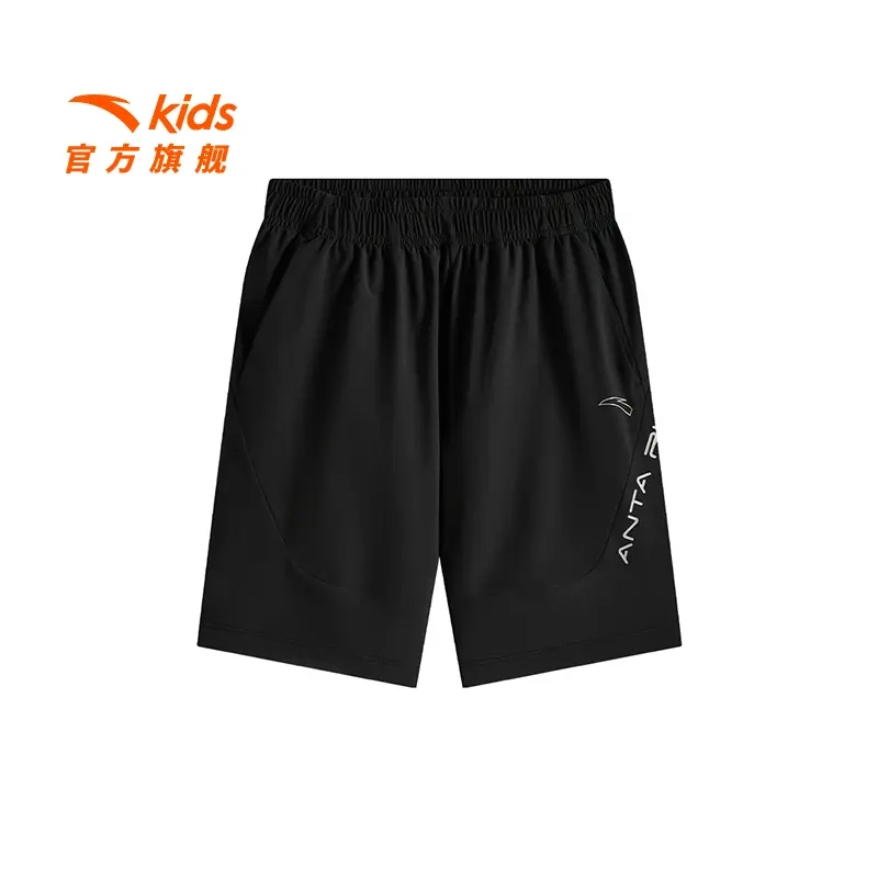 商城同款|安踏儿童大童五分裤夏新款透气柔软亲肤运动速干短裤