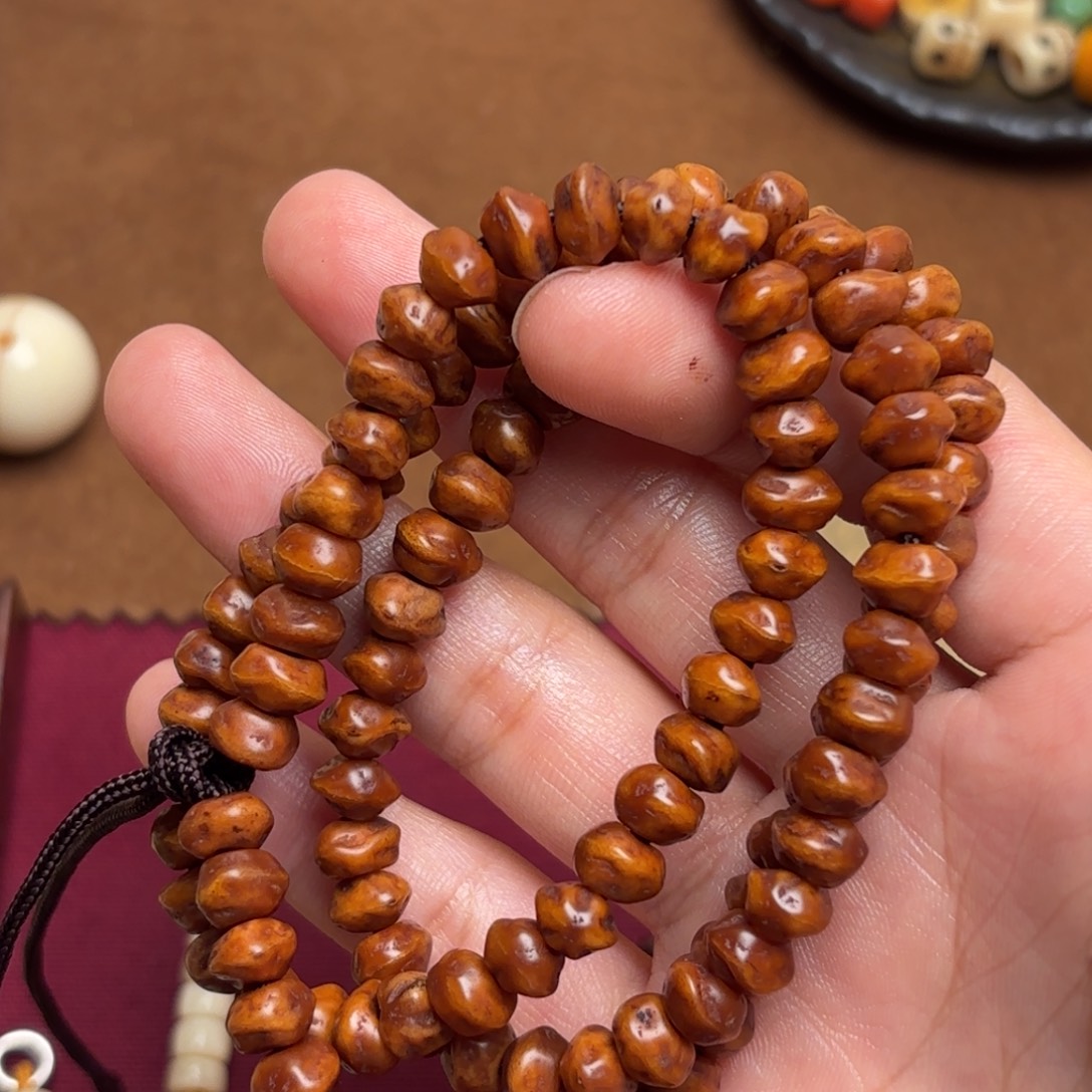 玻璃颈饰藏传小配饰