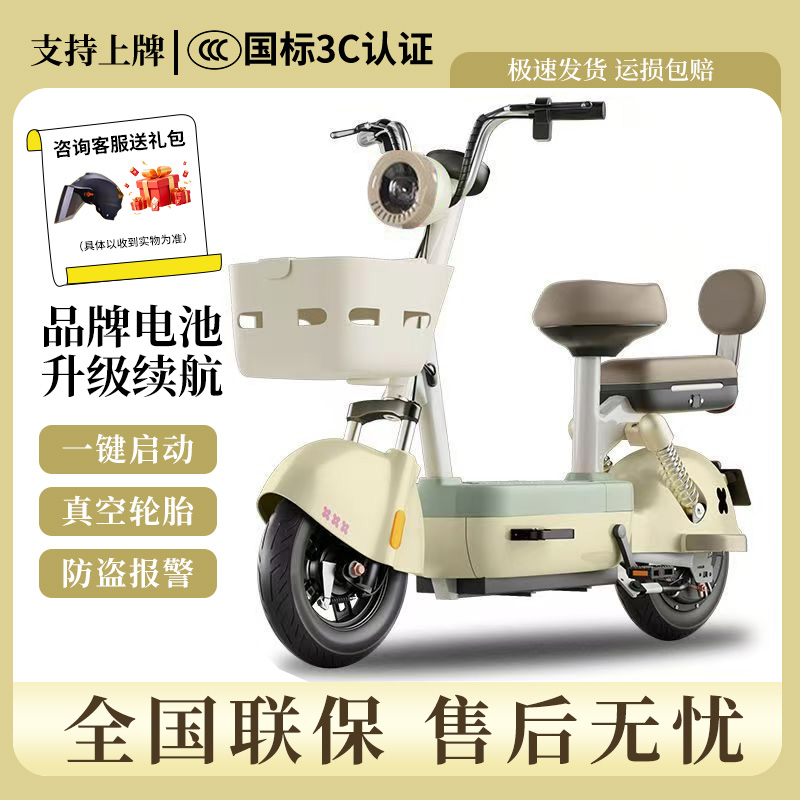 【长续航】元宇宙新款新国标电动自行车成人助力男女时尚通用代步