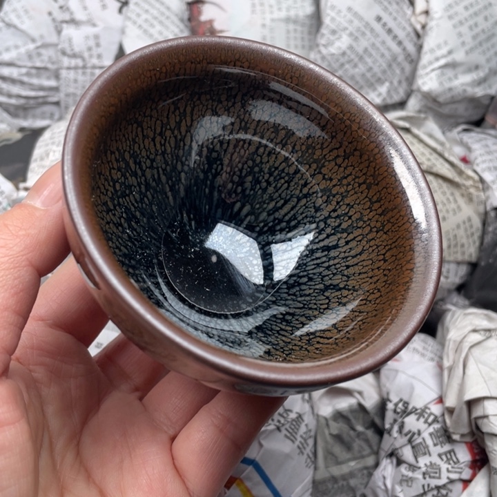 茶盏建窑建盏主人杯