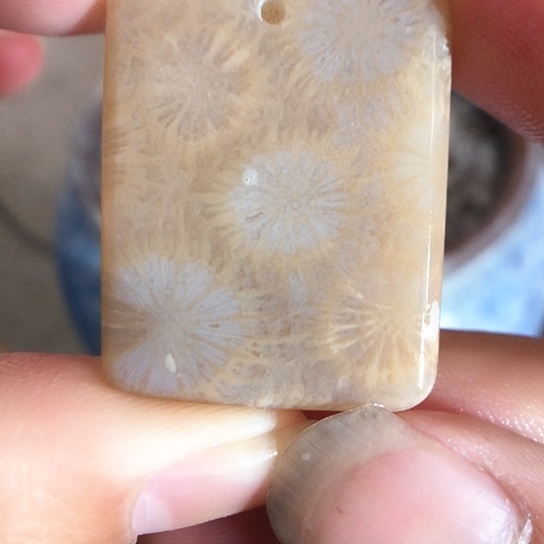 硅化玉吊坠未镶嵌