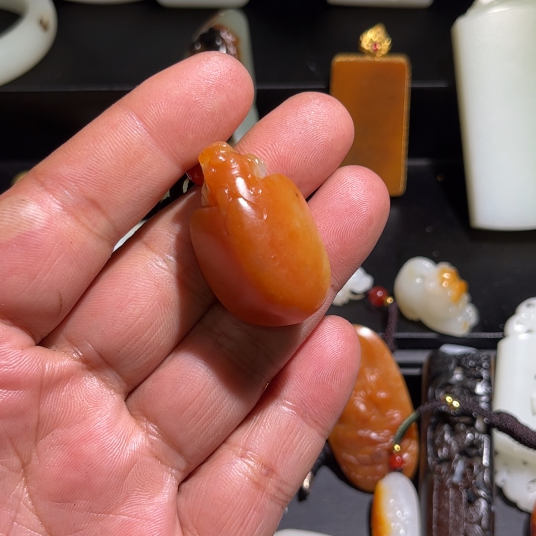 和田玉挂件未镶嵌用****6