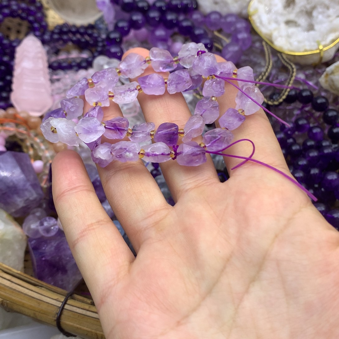 ️***️未镶嵌水晶珠宝半成品天然