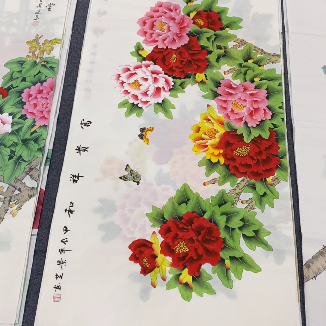国画140✖️70工笔画画画画画画画