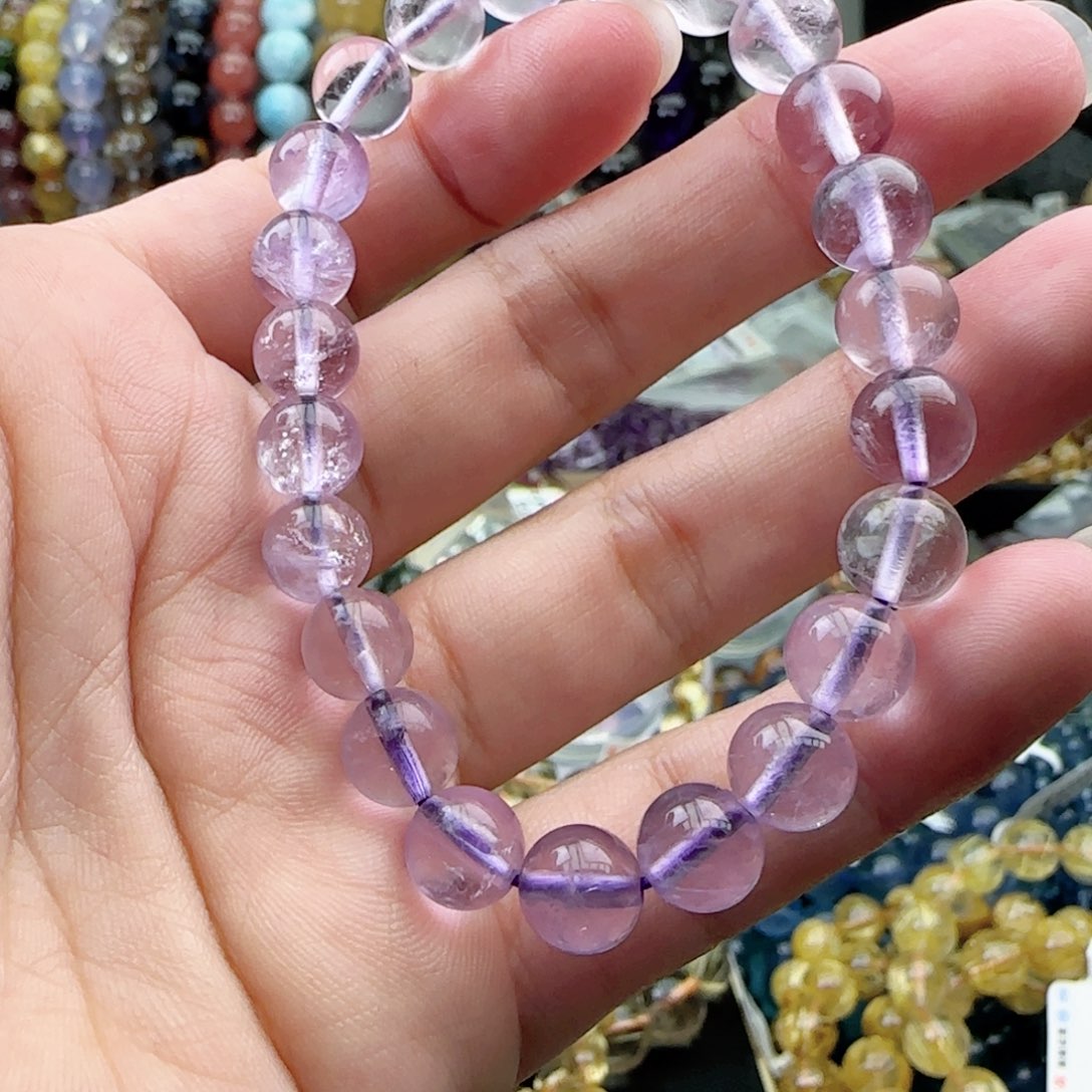 水晶手链未镶嵌手串